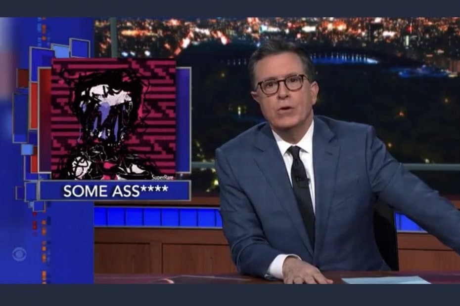 Stephen Colbert Calls Snoop Dogg Some Asshole for NFT